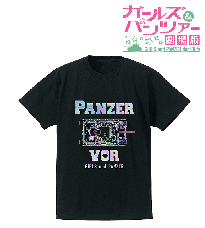 IV号戦車ホログラムプリント Tシャツ