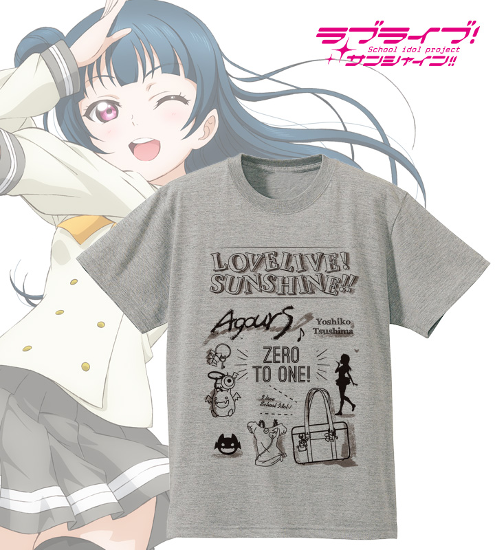 ラインアートTシャツ(津島善子)