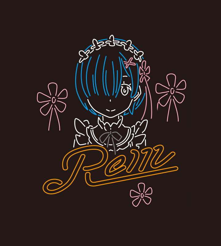 Ani-Neon iPhoneケース(レム)