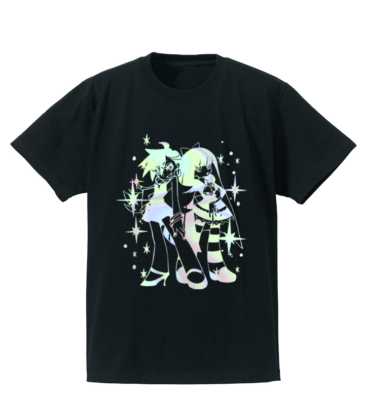 Panty & Stocking ホログラムプリントTシャツ