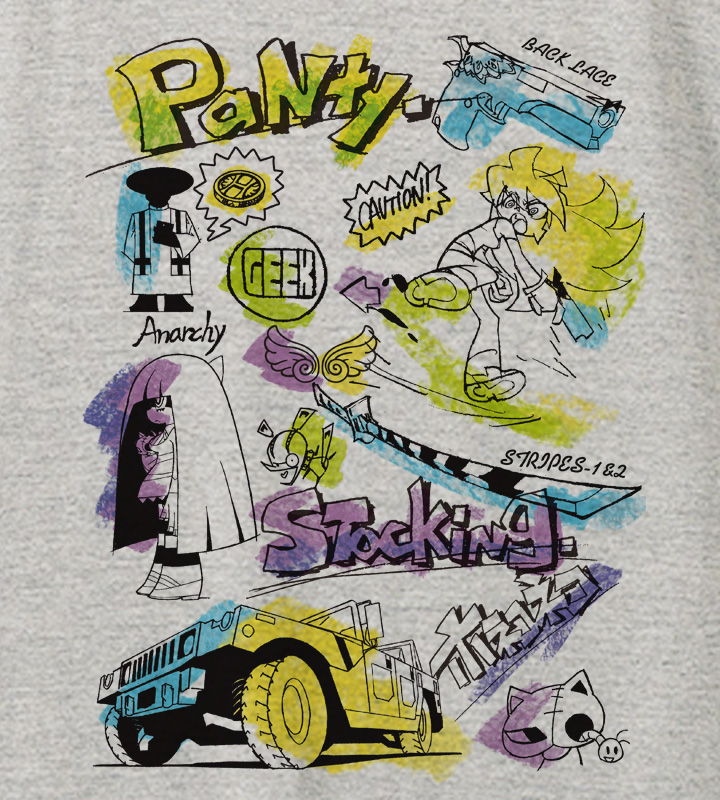 ラインアートデザインTシャツ