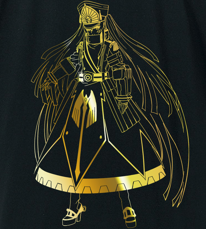 アルタイル箔プリントTシャツ