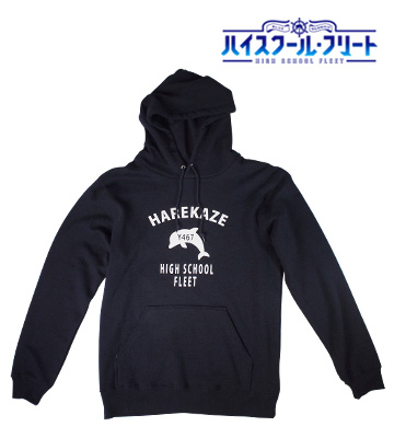 カレッジデザイン風パーカー