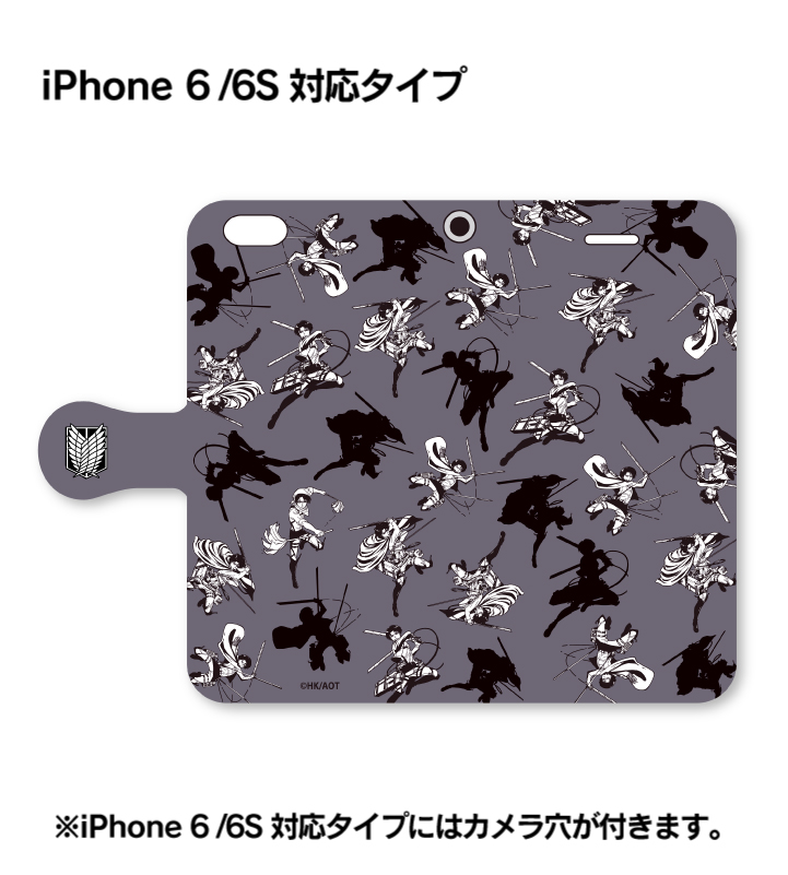 手帳型スマホケース(リヴァイ)