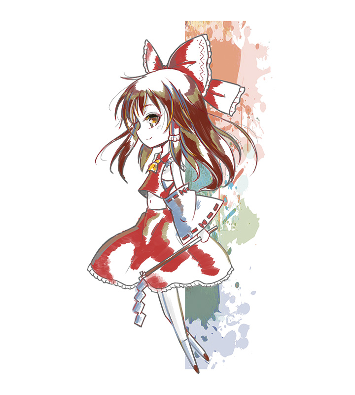Ani-Art Tシャツ(博麗霊夢)