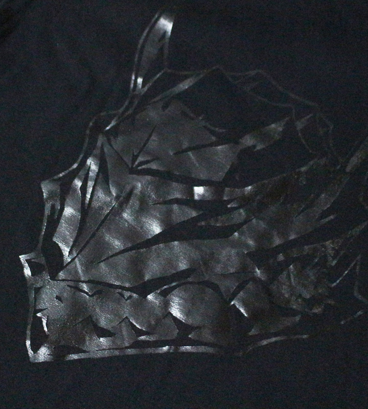 箔プリントTシャツ