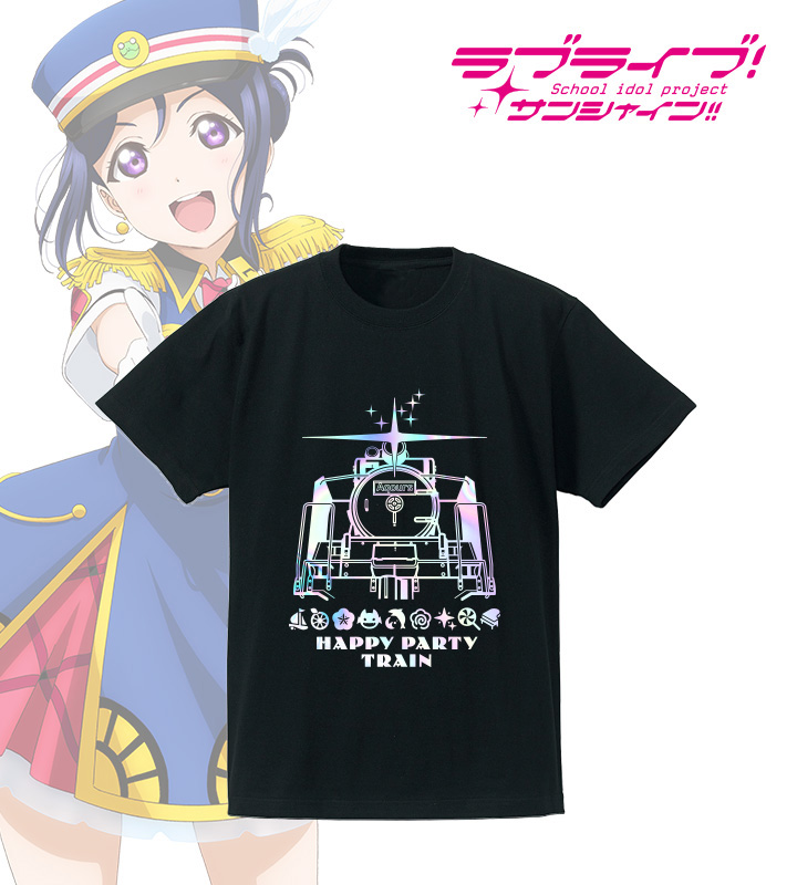 ホログラムTシャツ【HAPPY PARTY TRAIN】