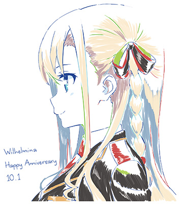 ヴィルヘルミーナ アニバーサリーアクリルキーホルダー