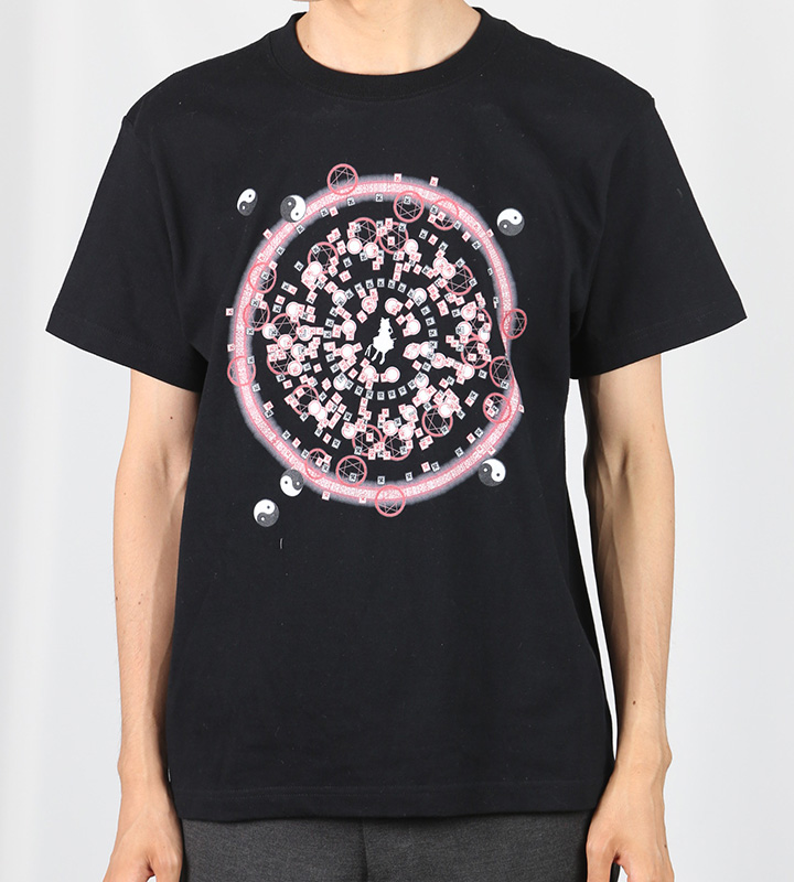 Spell Card Tシャツ 霊夢(ブラック)