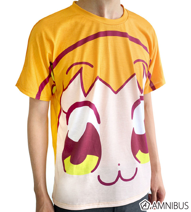 フルグラフィックフェイスTシャツ(ポプ子)