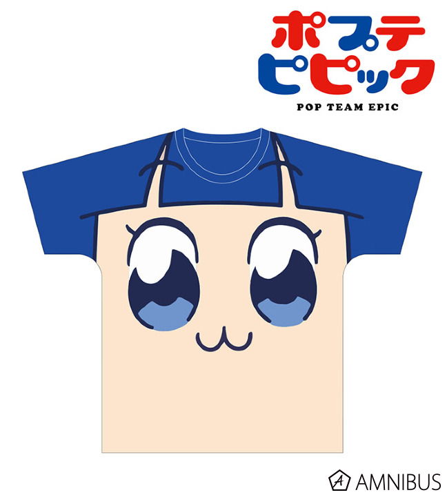 フルグラフィックフェイスTシャツ(ピピ美)