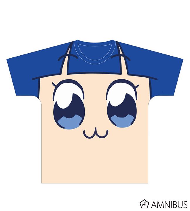 フルグラフィックフェイスTシャツ(ピピ美)