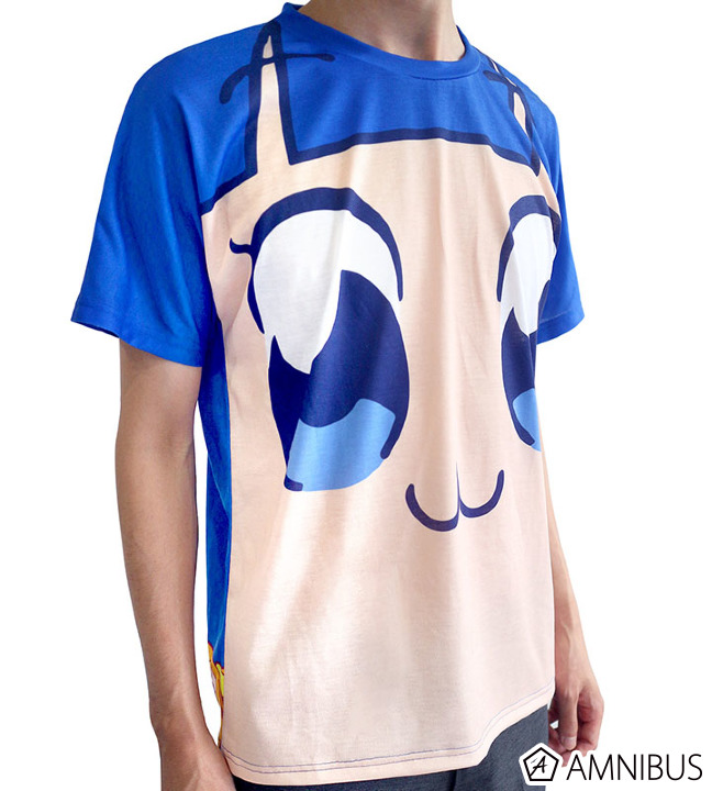 フルグラフィックフェイスTシャツ(ピピ美)