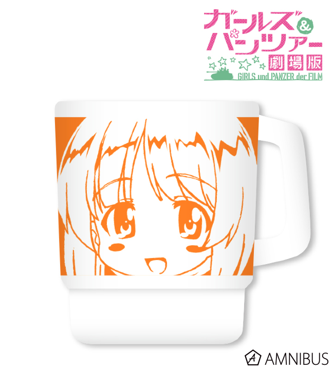 あんこうチームスタッキングマグカップ(西住みほ)