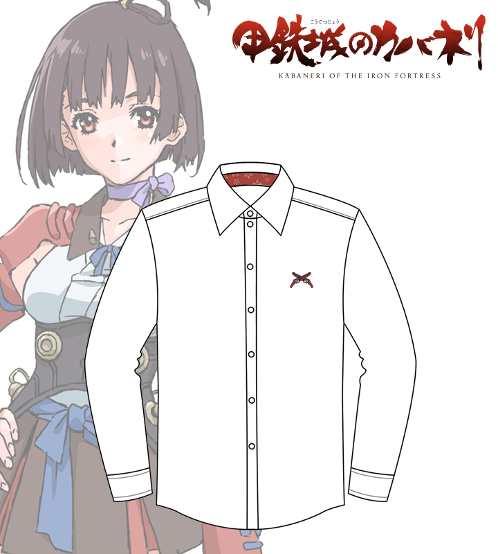無名モチーフカジュアルシャツ