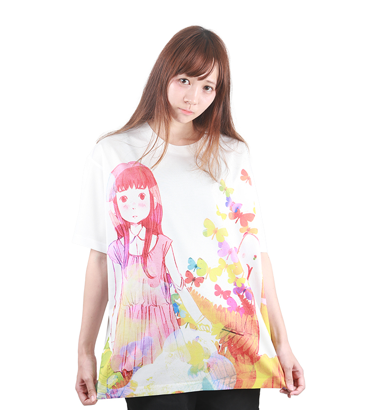 フルグラフィックビッグシルエットTシャツ【おやすみプンプン】
