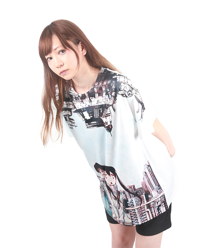フルグラフィックビッグシルエットTシャツ【デッドデッドデーモンズデデデデデストラクション】