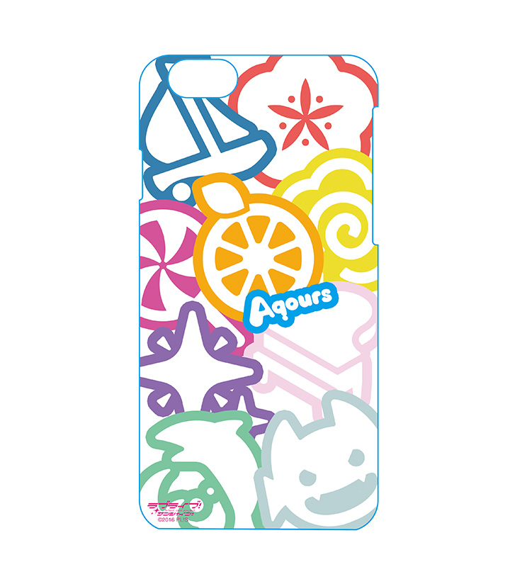 iPhoneケース - Aqoursメンバーモチーフ(iPhone7用)