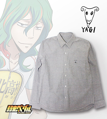 YAGIオックスフォードシャツ(グレー)